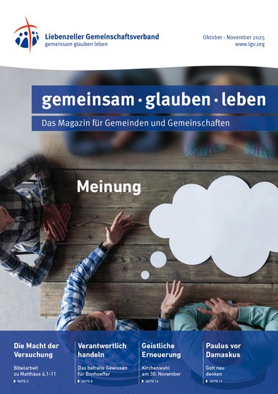 Titel der ggl Ausgabe Oktober/November 2025