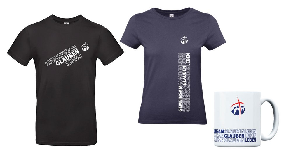 T-Shirts und Tassen im LGV-Design