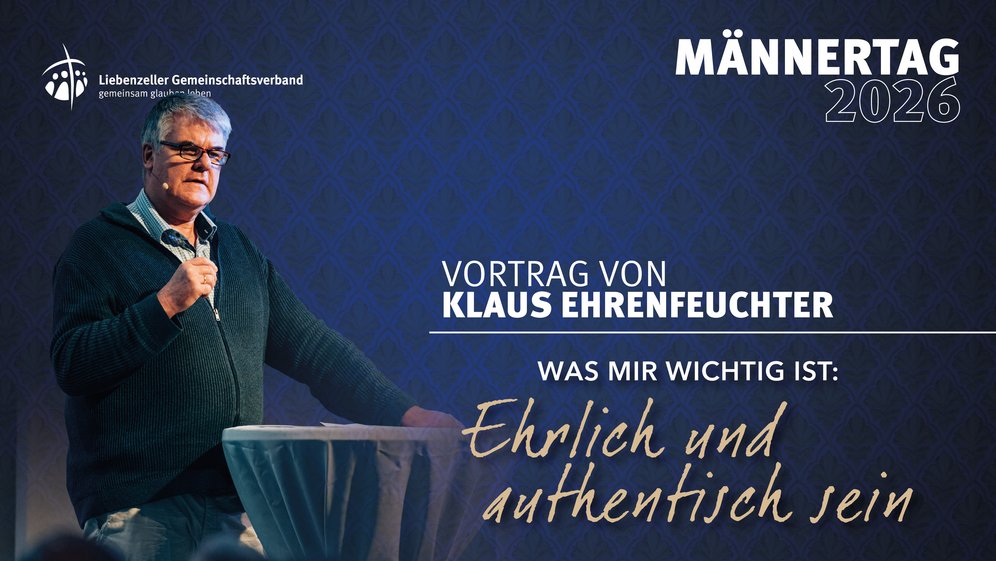 Vortrag von Klaus Ehrenfeuchter am Männertag 2026