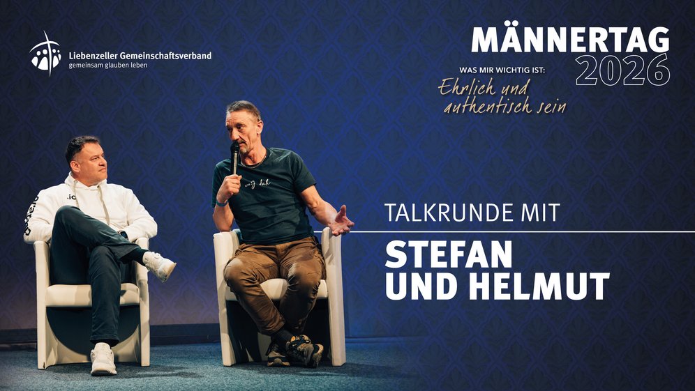 Ehrliche Talkrunde zum Überwinden von Lebenskrisen mit Jesus am Männertag 2026
